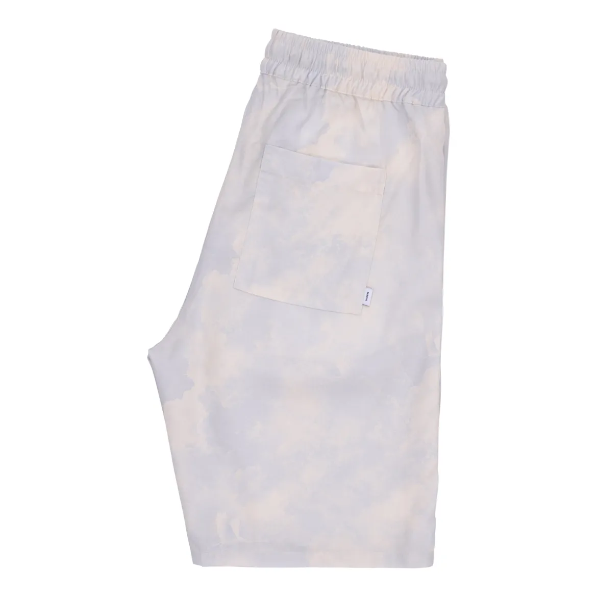 Makia miesten shortsit Odette Shorts, Valkopohjainen kuosi
