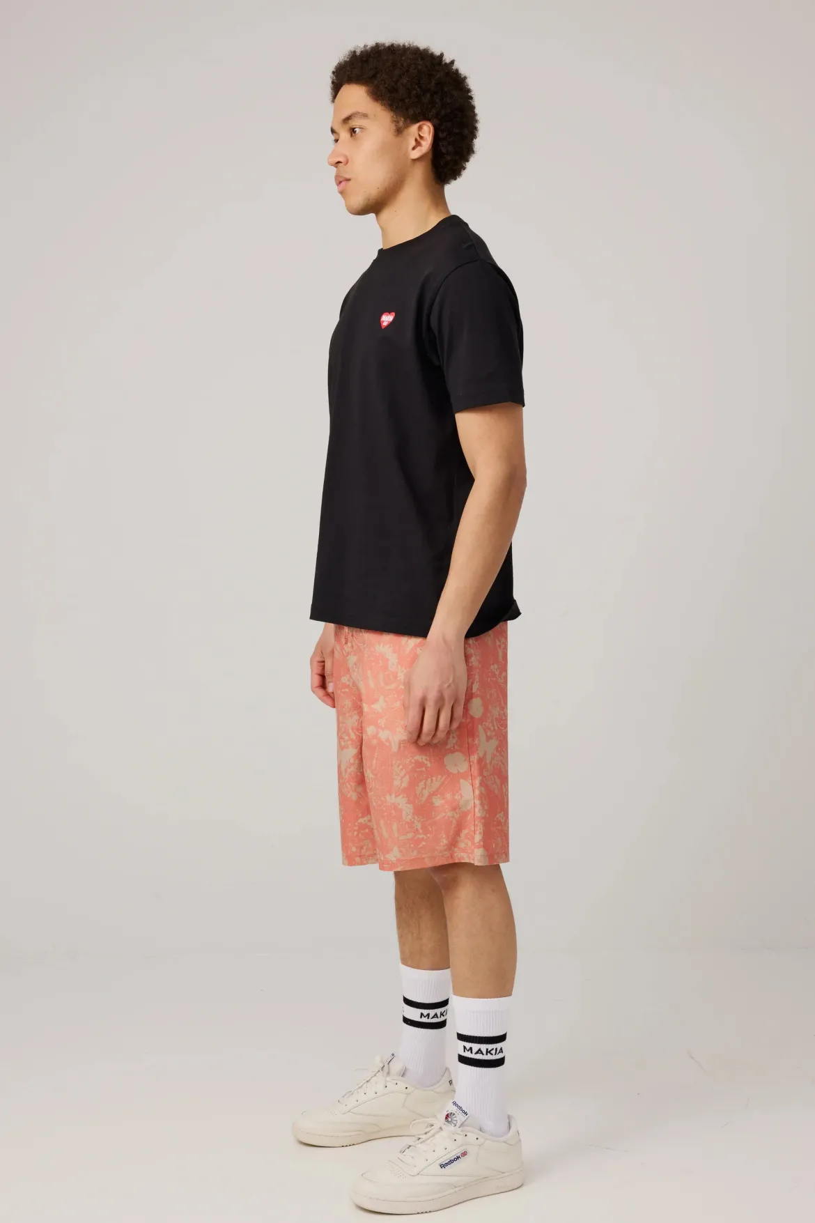 Makia miesten shortsit Papillon Shorts, kuosi punainen