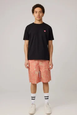 Makia miesten shortsit Papillon Shorts, kuosi punainen