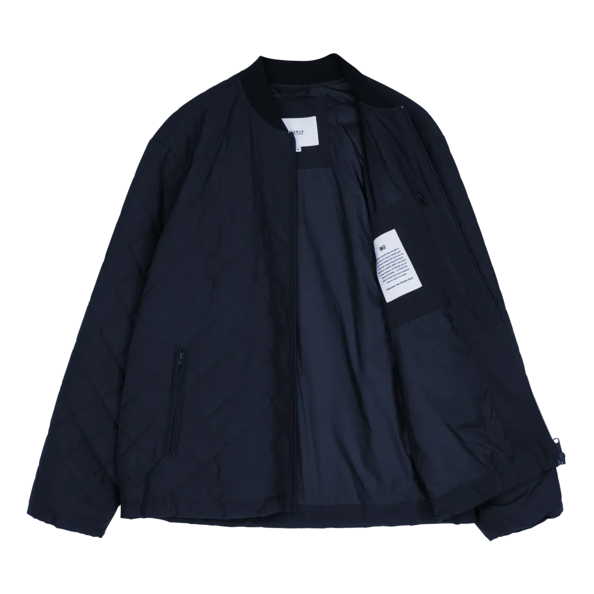 Makia miesten takki Ilmari Quilted Jacket, tummansininen