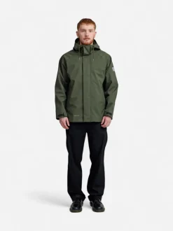 Makia miesten takki Irvine Jacket, tummanvihreä