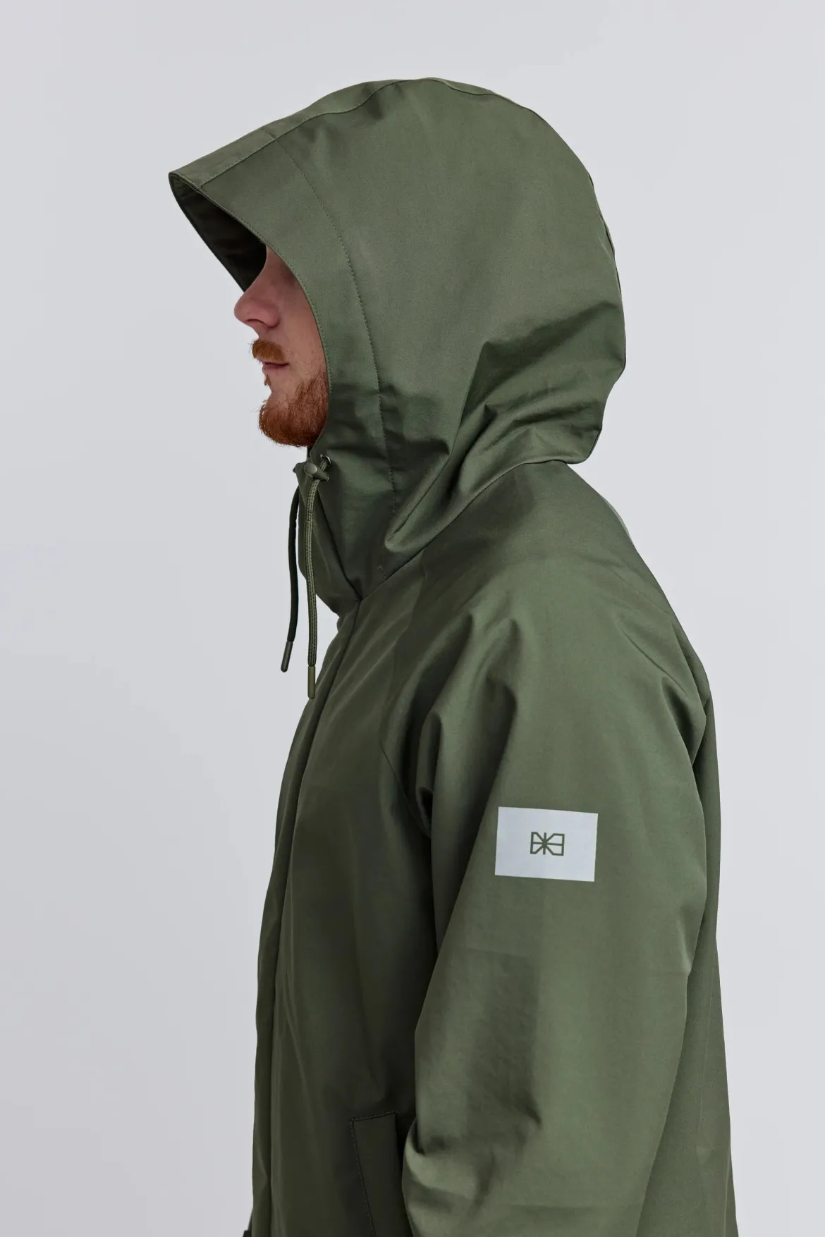 Makia miesten takki Irvine Jacket, tummanvihreä