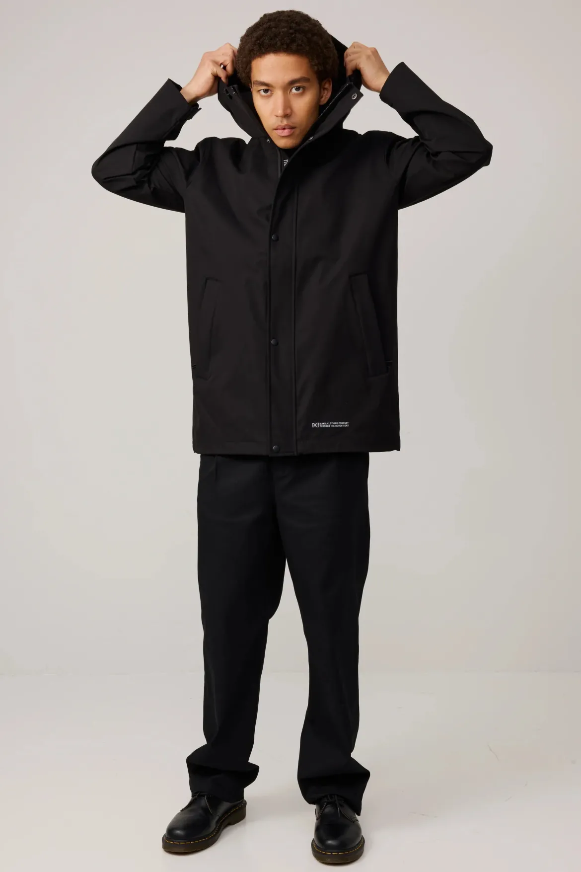 Makia miesten takki Mallory Jacket, musta