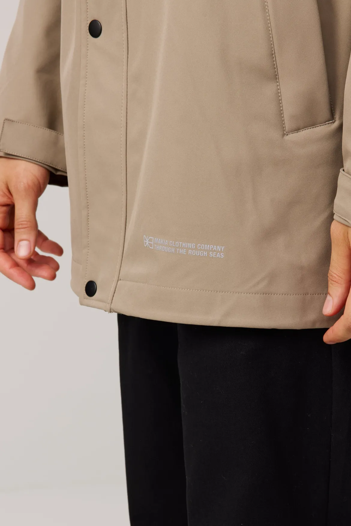 Makia miesten takki Mallory Jacket, beige