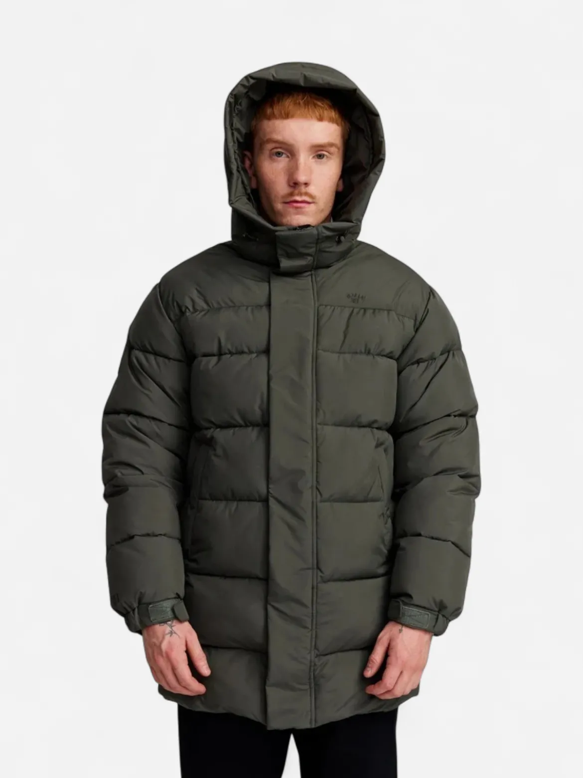Makia miesten toppatakki K MILES JACKET, tummanvihreä