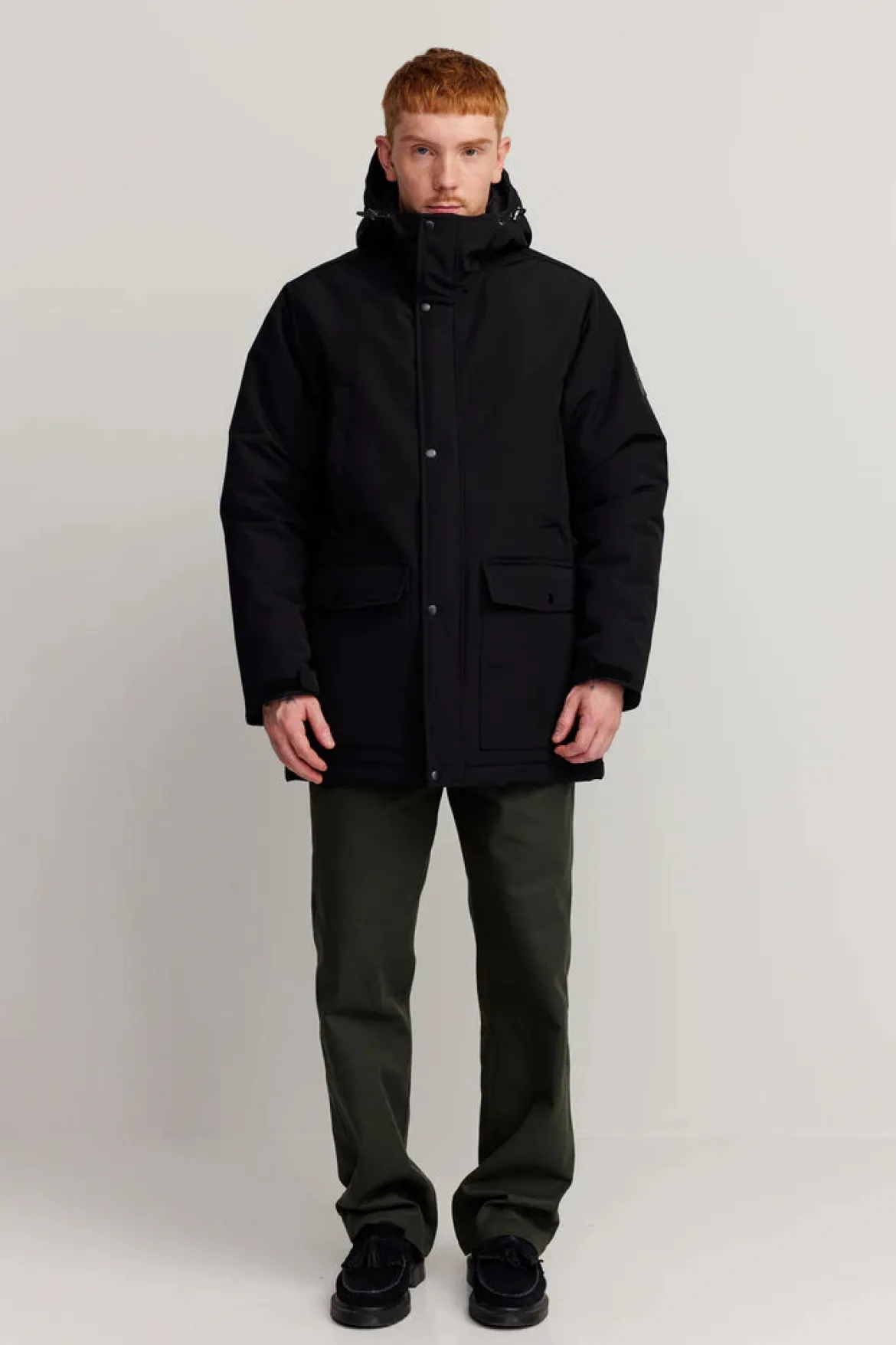 Makia miesten toppatakki, RESILIENT JACKET Musta