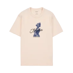Makia miesten t-paita Havis T-shirt, luonnonvalkoinen