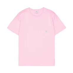 Makia miesten t-paita K Square Pocket t-shirt, vaaleanpunainen