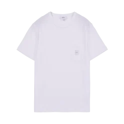 Makia miesten t-paita K Square Pocket t-shirt, valkoinen
