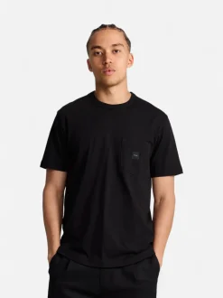 Makia miesten t-paita K Square Pocket t-shirt, musta