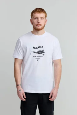 Makia miesten t-paita Loon, valkoinen