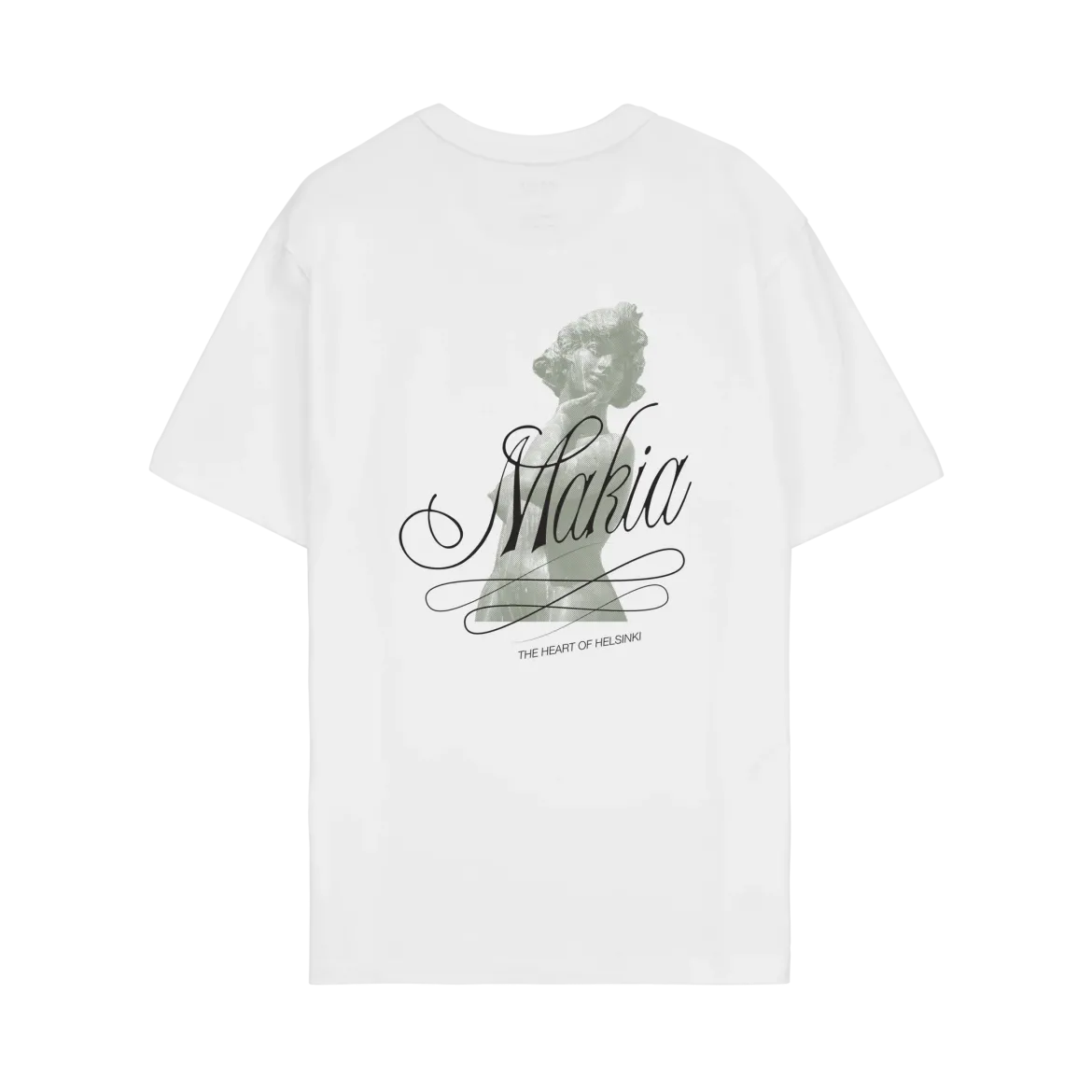 Makia miesten t-paita Mermaid T-shirt, valkoinen