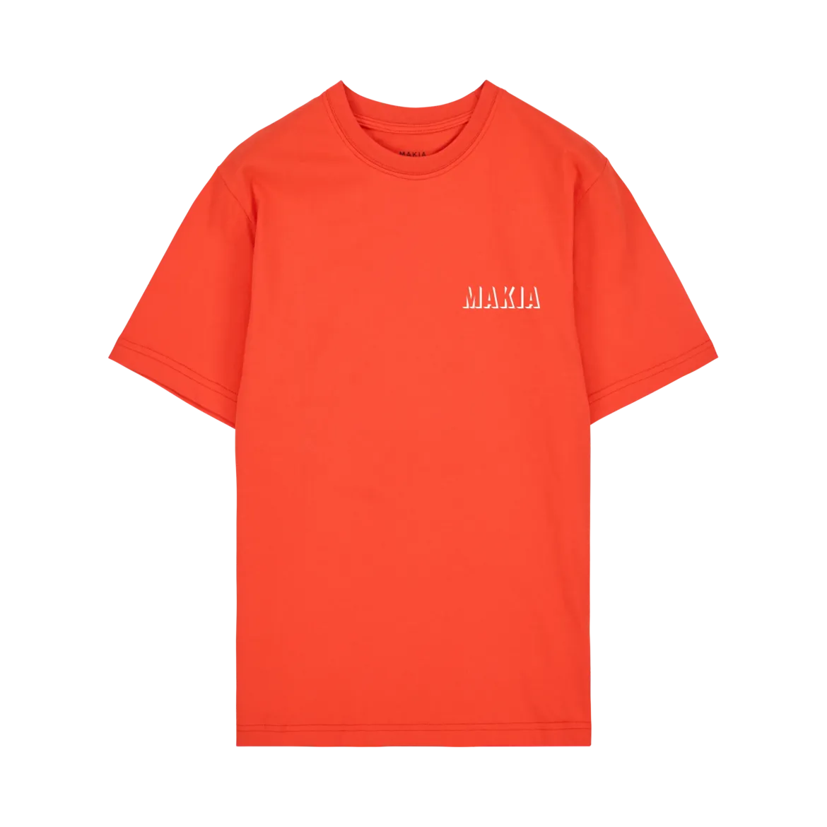 Makia miesten t-paita Shade T-shirt, oranssi