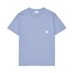 Makia Miesten T-paita, Square Pocket T-Shirt Vaaleansininen