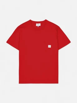 Makia Miesten T-paita, Square Pocket T-Shirt Punainen