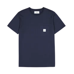 Makia Miesten T-paita, Square Pocket T-Shirt Tummansininen