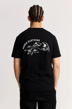 Makia miesten t-paita Swans T-shirt, musta