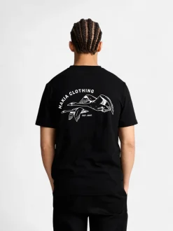 Makia miesten t-paita Swans T-shirt, musta