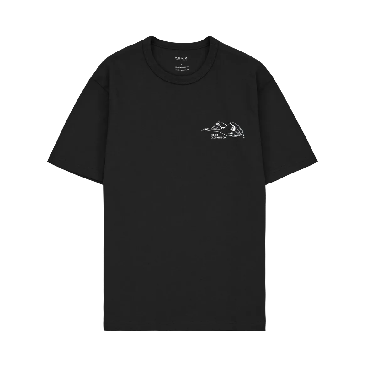 Makia miesten t-paita Swans T-shirt, musta