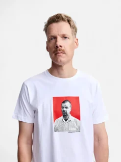 Makia Miesten T-Paita, TONNI T-SHIRT Valkoinen