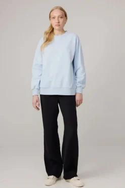 Makia naisten collegepaita Makia Sweatshirt, vaaleansininen