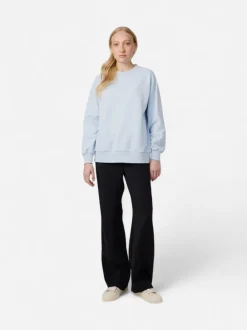 Makia naisten collegepaita Makia Sweatshirt, vaaleansininen
