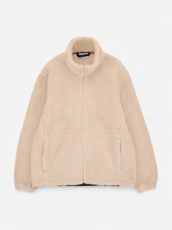 Makia naisten fleecetakki, MIA FULLZIP FLEECE Luonnonvalkoinen