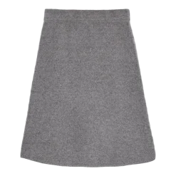Makia naisten hame Mari Knitted Skirt, meleerattu grafiitti