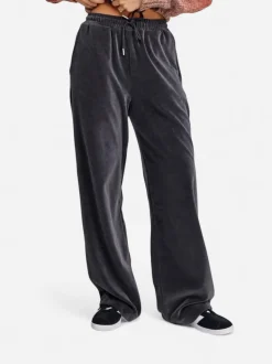 Makia naisten housut Anne Trousers, tummanharmaa