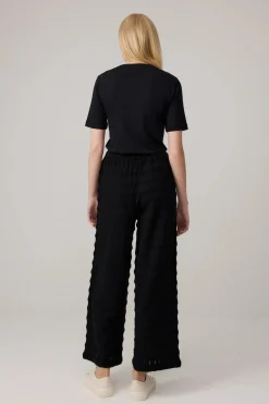 Makia naisten housut Marie Knitted Pants, musta