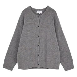 Makia naisten neuletakki Mari Cardigan, Meleerattu grafiitti