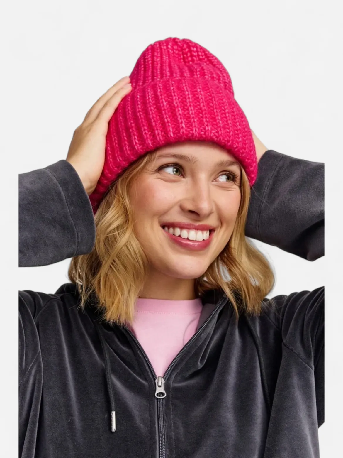 Makia naisten pipo Linnea Beanie, pinkki