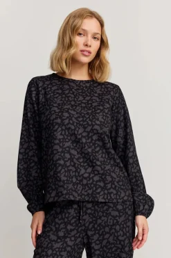 Makia naisten pusero, LAILA BLOUSE Musta Kuosi