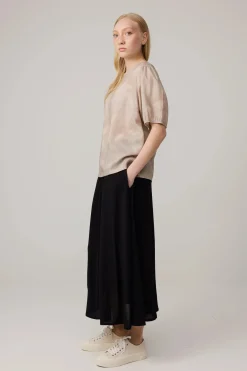 Makia naisten Puserot Papillone Blouse, Hiekka