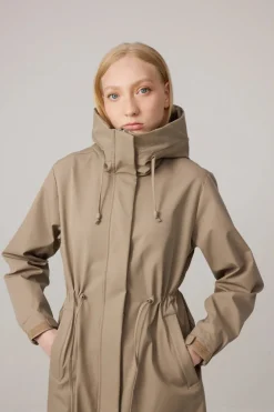 Makia naisten takki Rylie Jacket, ruskeanharmaa