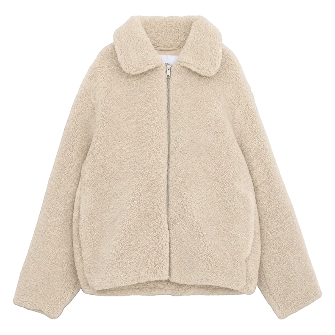 Makia naisten teddytakki Miisa Jacket, luonnonvalkoinen