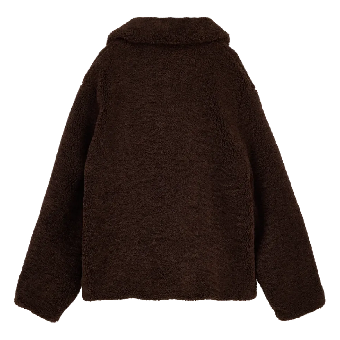Makia naisten teddytakki Miisa Jacket, tummanruskea