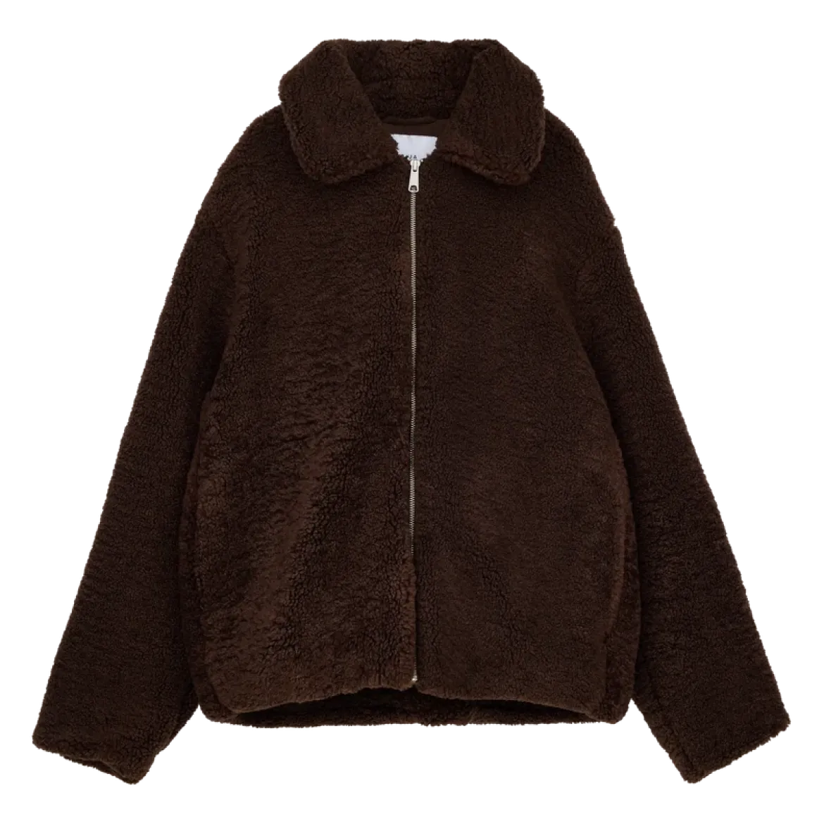Makia naisten teddytakki Miisa Jacket, tummanruskea