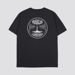 Makia T-Paita Harmaja T-Shirt, musta