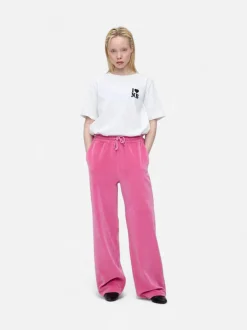 Makia x Nylon Beat collegehousut Nylon Trousers, vaaleanpunainen