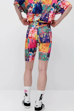 Makia x Nylon Beat shortsit Nylon Biker Shorts, monivärinen kuosi