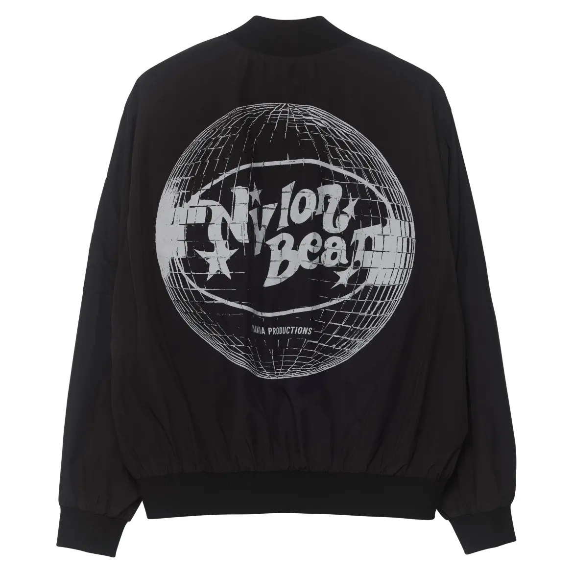 Makia x Nylon Beat takki Nylon Jacket, musta