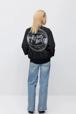 Makia x Nylon Beat takki Nylon Jacket, musta