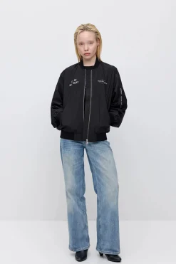 Makia x Nylon Beat takki Nylon Jacket, musta