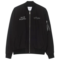 Makia x Nylon Beat takki Nylon Jacket, musta
