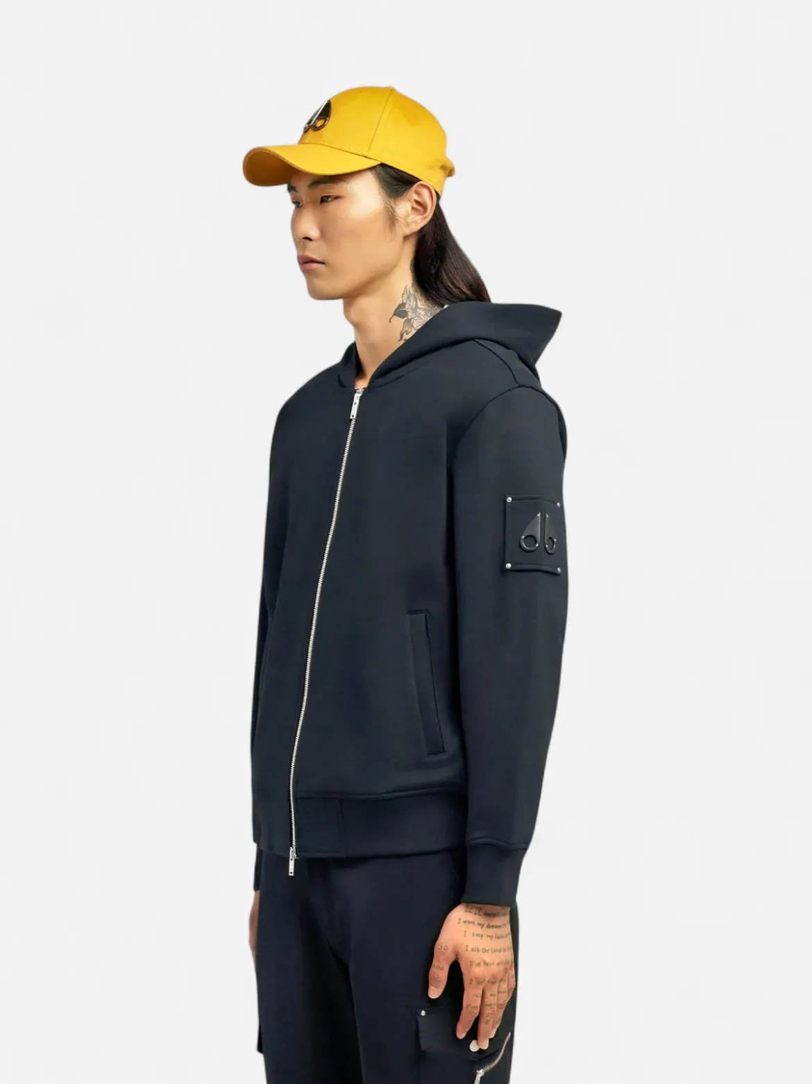 Moose Knuckles miesten huppari HARTSFIELD ZIP-UP, musta