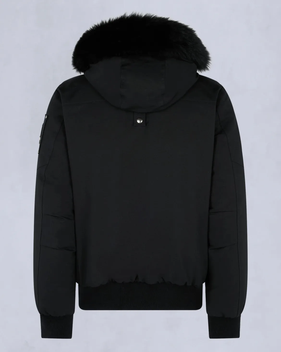 Moose Knuckles miesten toppatakit Original Ballistic Shearling Trim Bomber, musta