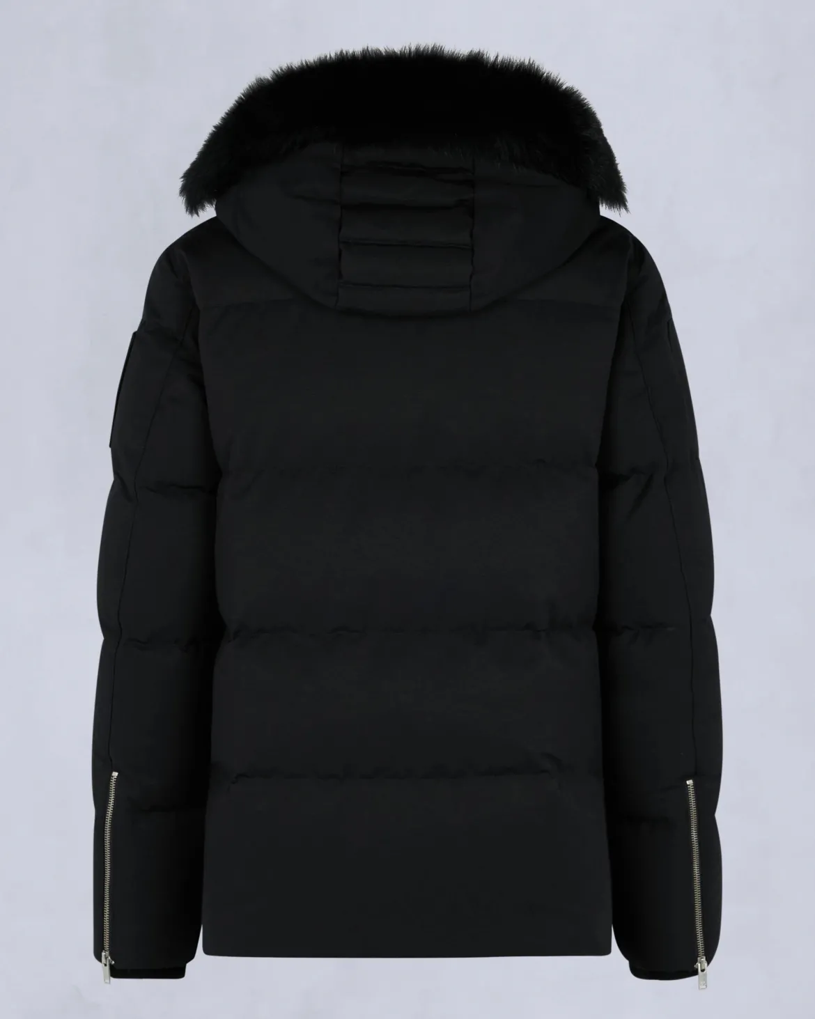 Moose Knuckles miesten untuvatakki Original Shearling Trim 3Q Jacket, musta