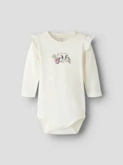 Name It body NBFBIRDY LS BODY, luonnonvalkoinen