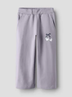 Name It lasten collegehousut NMFBASALT Sweat Wide Pant, vaalea lila